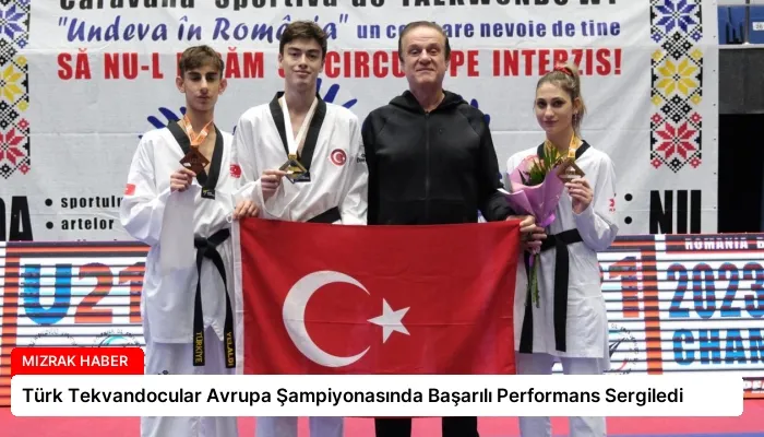 Türk Tekvandocular Avrupa Şampiyonasında Başarılı Performans Sergiledi