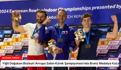 Yiğit Doğukan Bozkurt Avrupa Salon Kürek Şampiyonası’nda Bronz Madalya Kazandı