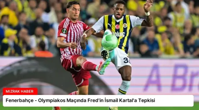 Fenerbahçe – Olympiakos Maçında Fred’in İsmail Kartal’a Tepkisi