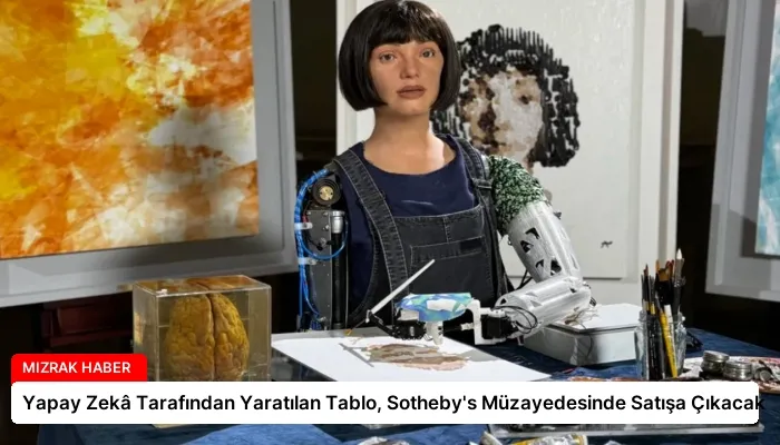 Yapay Zekâ Tarafından Yaratılan Tablo, Sotheby’s Müzayedesinde Satışa Çıkacak