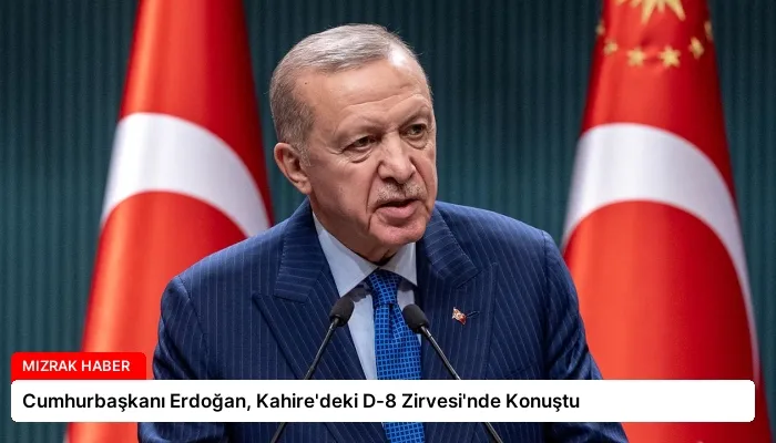 Cumhurbaşkanı Erdoğan, Kahire’deki D-8 Zirvesi’nde Konuştu