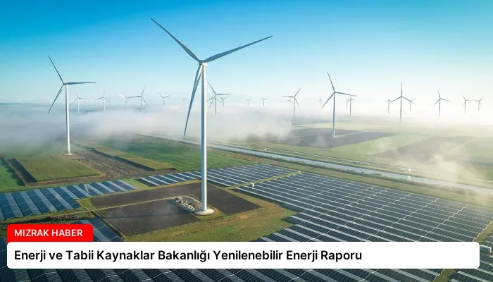Enerji ve Tabii Kaynaklar Bakanlığı Yenilenebilir Enerji Raporu
