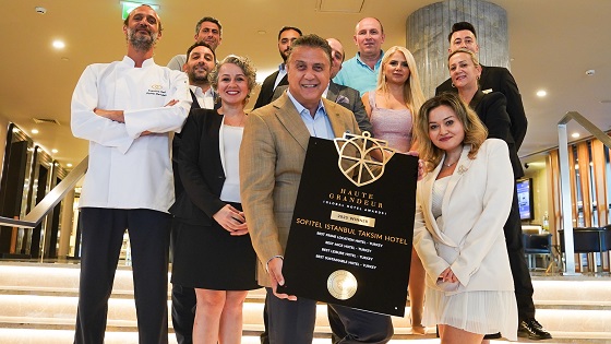 Taksim’deki otelden uluslararası başarı