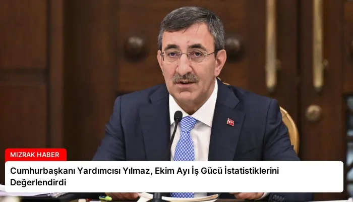 Cumhurbaşkanı Yardımcısı Yılmaz, Ekim Ayı İş Gücü İstatistiklerini Değerlendirdi