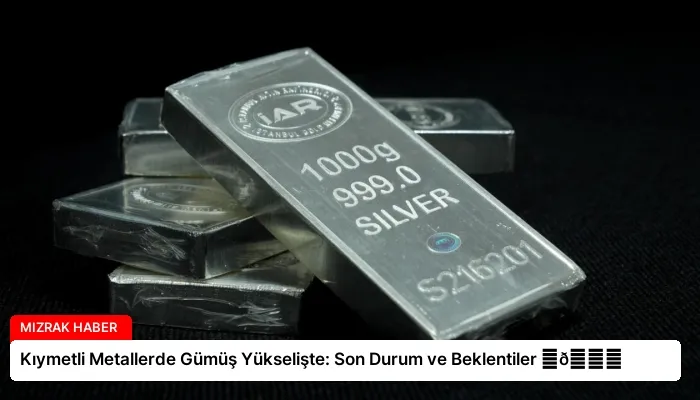 Kıymetli Metallerde Gümüş Yükselişte: Son Durum ve Beklentiler ⏬👇