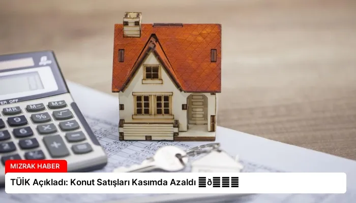 TÜİK Açıkladı: Konut Satışları Kasımda Azaldı ⏬👇