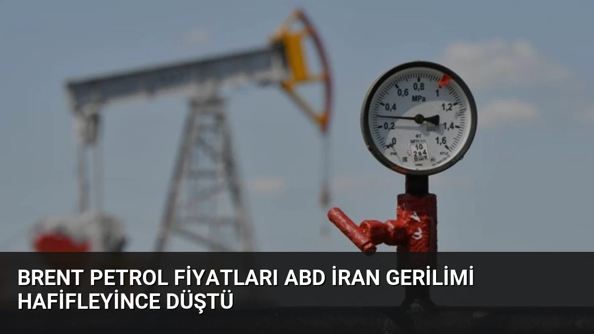 Brent Petrol Fiyatları ABD İran Gerilimi Hafifleyince Düştü