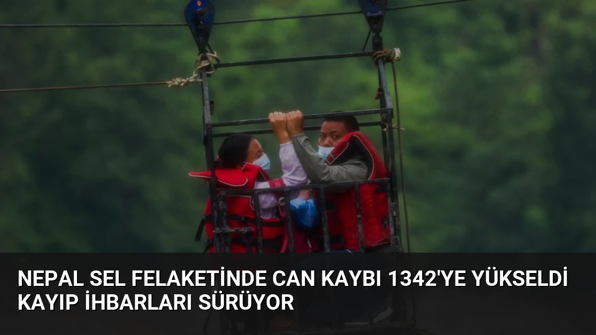 Nepal Sel Felaketinde Can Kaybı 1342’ye Yükseldi Kayıp İhbarları Sürüyor