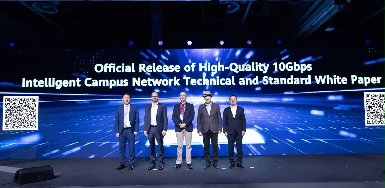 HNS 2026 | Huawei ve Sektör Kuruluşları, Avrupa’da Yüksek Kaliteli 10 Gbps Akıllı Kampüs Ağı Teknik ve Standart Beyaz Kitabını Yayınladı
