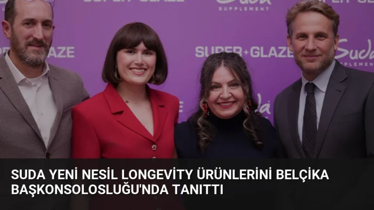Suda Yeni Nesil Longevity Ürünlerini Belçika Başkonsolosluğu’nda Tanıttı